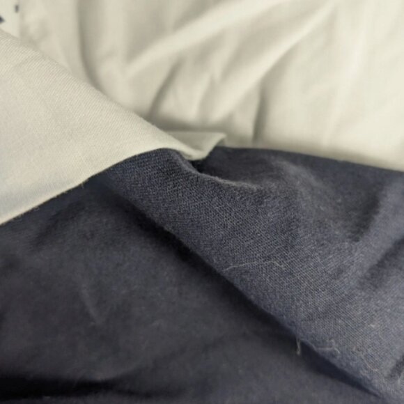 NEW Size 46 Big Mens Roundtree & Yorke Cargo Shorts Cotton (7" Inseam) Navy - Picture 5 of 7